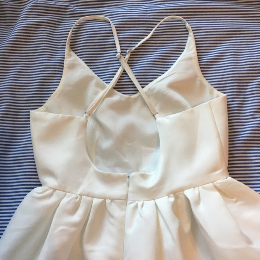white dress